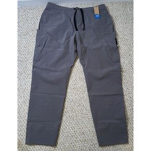 Men's Hoka One One Transport Pants Size XL Castlerock Gray 1128264 $120